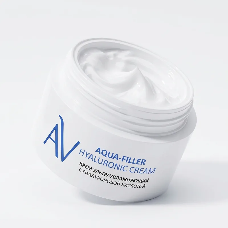 ARAVIA Крем для лица ультраувлажняющий с гиалуроновой кислотой Aqua-Filler Hyaluronic Cream 50 мл - крем для лица 50+